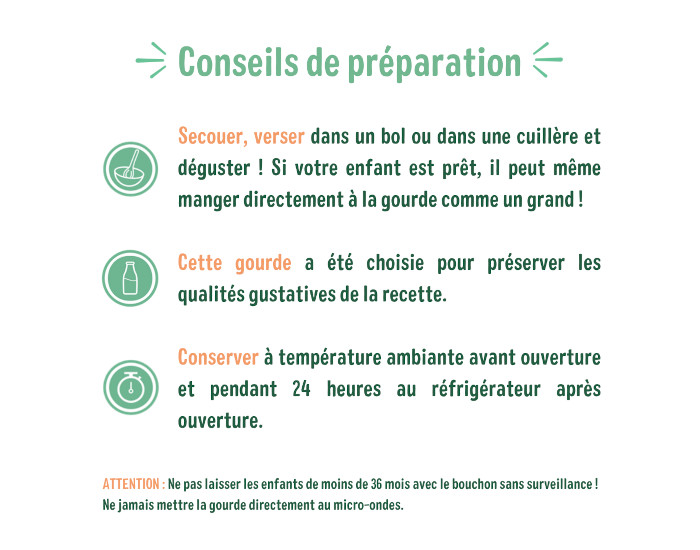 GOOD GOUT Gourde Fraise et Banane - Pure Bb 120g - Ds 4 Mois (3)