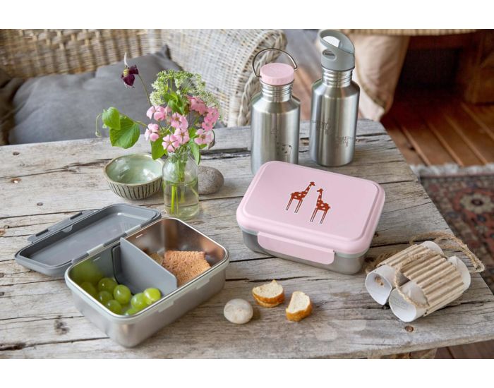 LASSIG Bo�te � go�ter en inox - Safari Girafe (3)