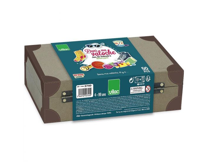 VILAC Jeu de M�moire Dans Ma Valoche - D�s 4 ans  (2)