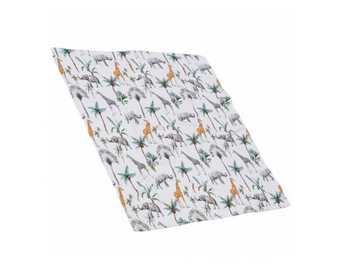 SEVIRA KIDS Maxi Lange en Bambou - Safari - 100 x 100 cm (1)