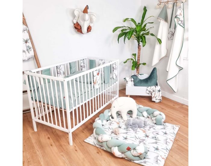 SEVIRA KIDS Maxi Lange en Bambou - Safari - 100 x 100 cm (3)