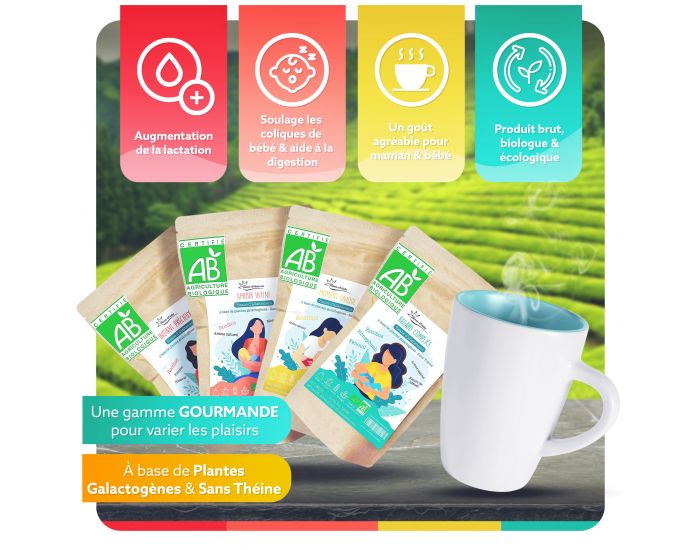 TISANES-ET-BEBE.COM Tisanes d'Allaitement Regard Complice - 120g - Lot de 3 (1)