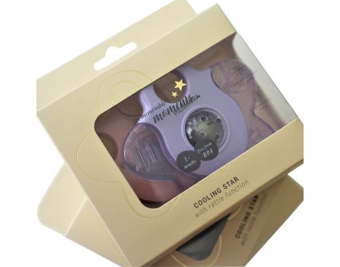 FILIBABBA Lot de 2 Anneaux de Dentition R�frig�rants �toiles Filibabba - D�s 4 mois (10)