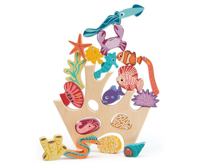 TENDER LEAF TOYS R�cif de corail empilable - D�s 18 mois (3)