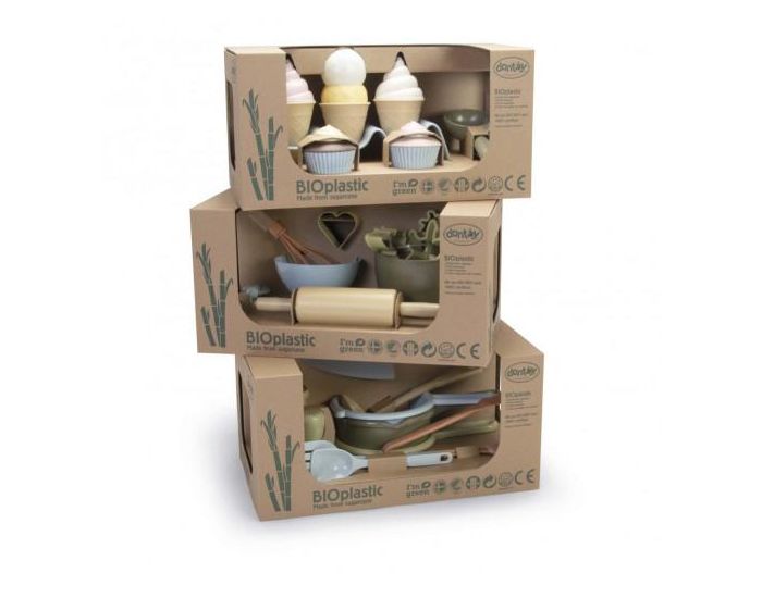 DANTOY Jouet Bioplastique - Coffret de Cupcake et Cr�me Glac�e - D�s 2 Ans (4)