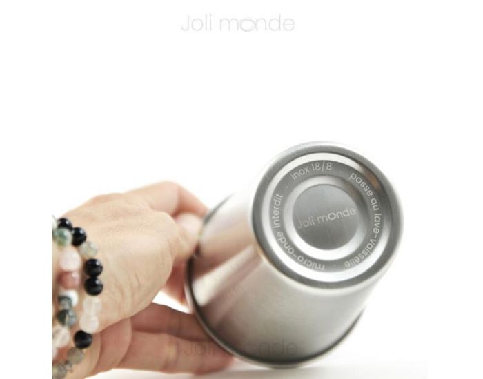 JOLI MONDE Set de 4 P'tites timbales en inox - 180 ml  (2)