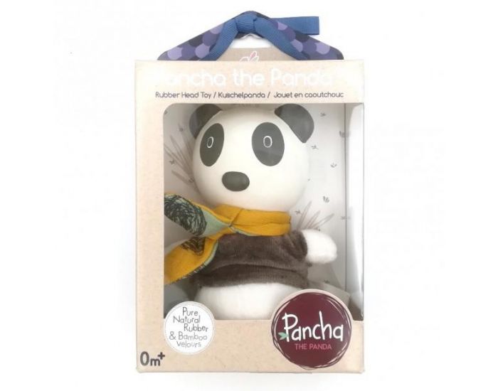 TIKIRI Jouet Panda en Bambou et Caoutchouc - Ds la naissance (1)