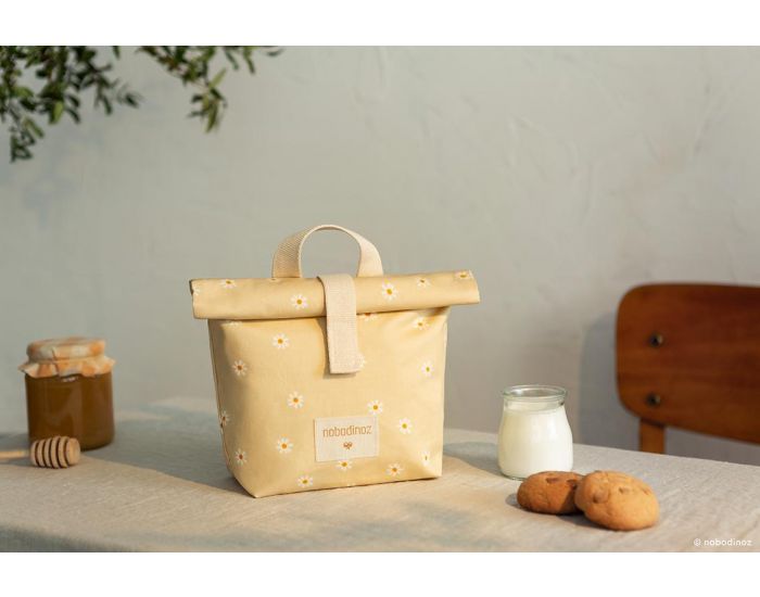 NOBODINOZ Lunch Bag Rutilisable Eco Sunshine - Daisies (2)