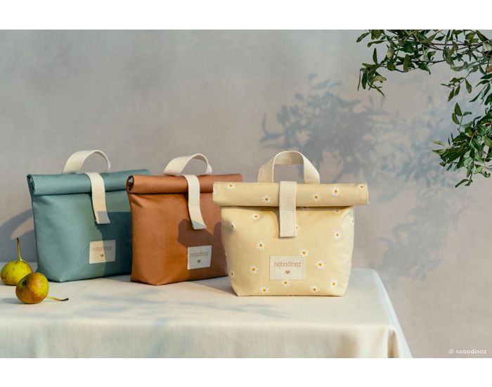 NOBODINOZ Lunch Bag Rutilisable Eco Sunshine - Daisies (5)