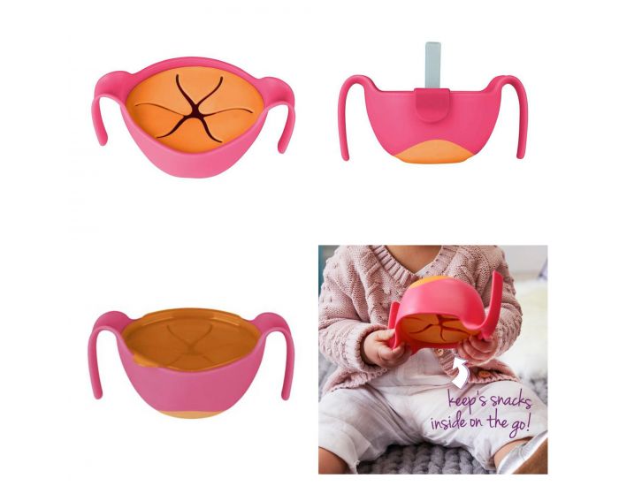 SERVIRA KIDS B.Box Bol enfant 3 en 1 Avec paille et Couvercle (3)