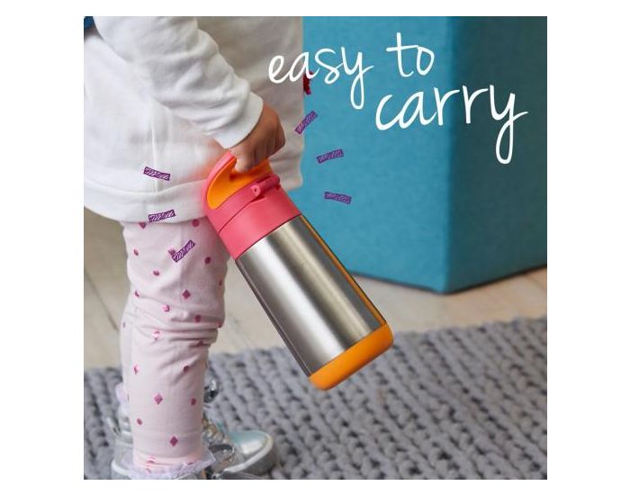 B.BOX Gourde Enfant Isotherme Avec Paille (4)