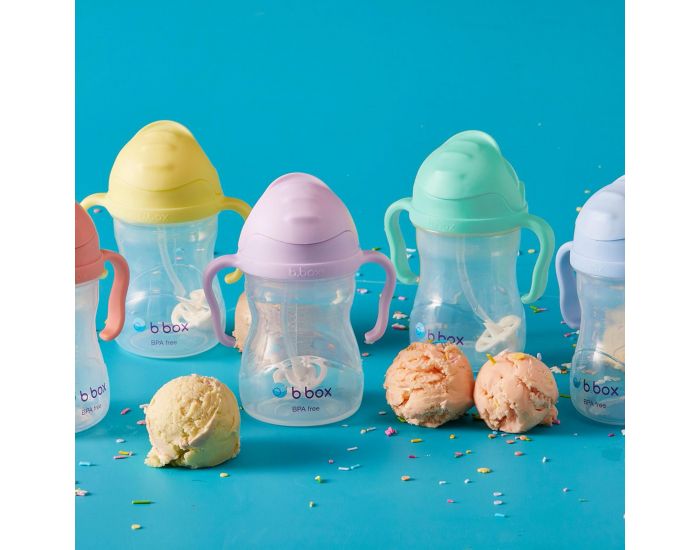 B.BOX Tasse d'Apprentissage Avec Paille Pond�r�e (12)