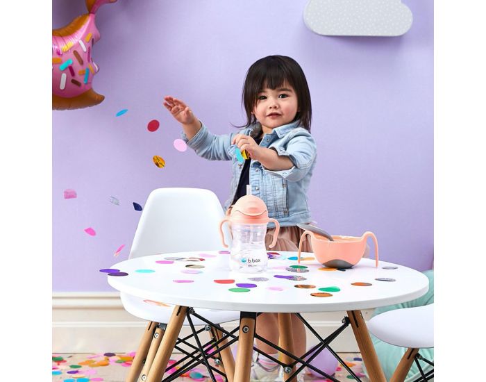 B.BOX Tasse d'Apprentissage Avec Paille Pond�r�e (4)