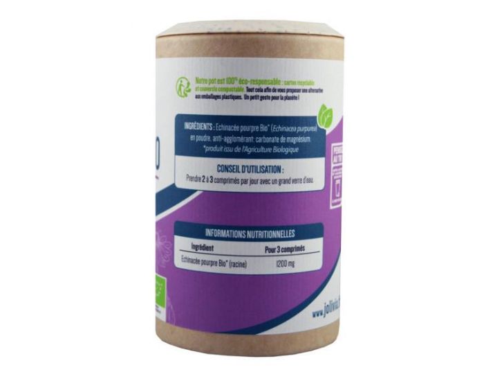 JOLIVIA Echinace Bio - 200 comprims de 400 mg (2)