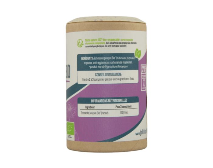 JOLIVIA Echinace Bio - 200 comprims de 400 mg (4)
