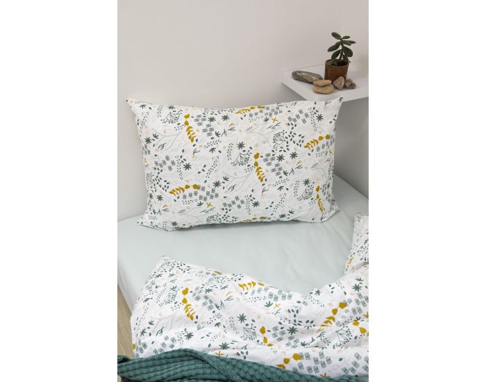 KADOLIS Taie d'Oreiller Coton Bio - Yukari  (2)
