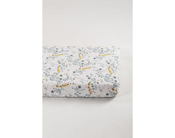 KADOLIS Drap housse Coton Bio pour Lit b�b� - Yukari (6)