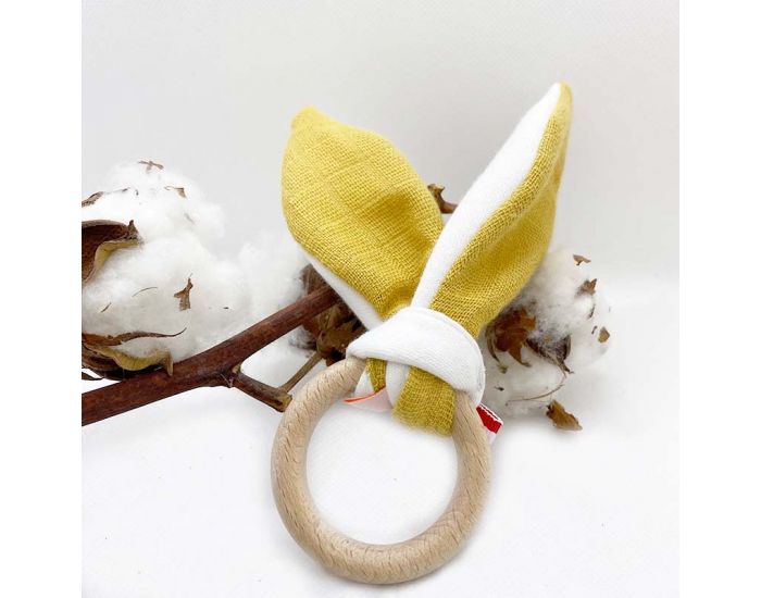 PAPATE Anneau De Dentition Bio - Honey Honey (2)