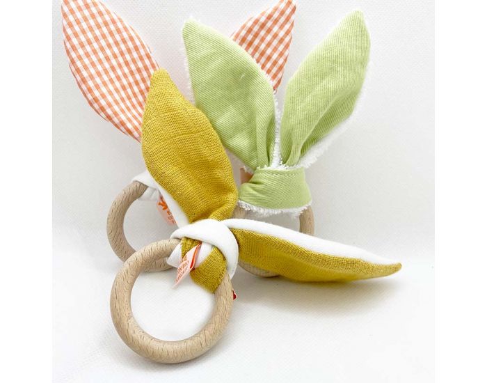 PAPATE Anneau De Dentition Bio - Honey Honey (5)