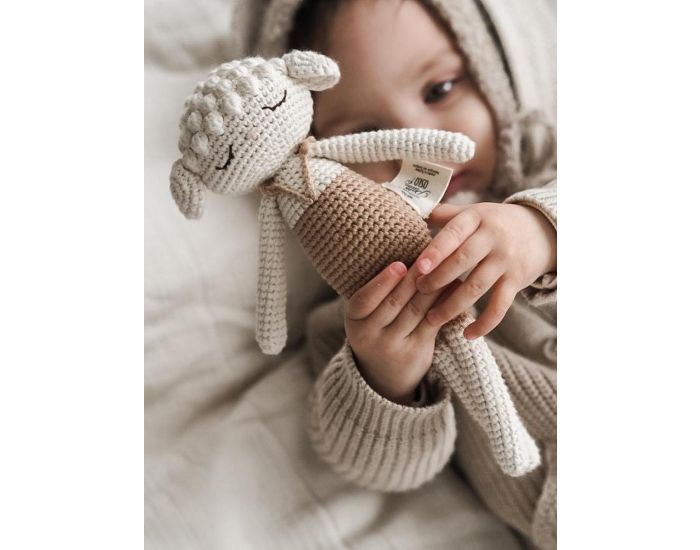 PATTI OSLO Doudou en Crochet Agneau - D�s La Naissance (3)