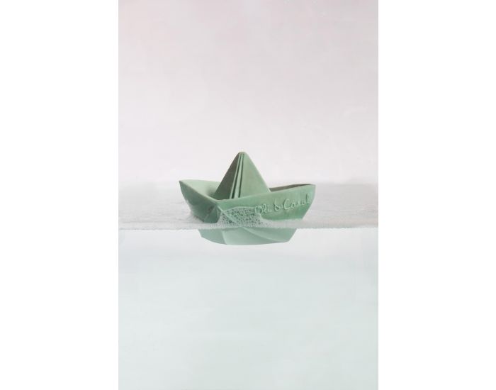 OLI ET CAROL Jouet de bain bateau Origami - Ds La Naissance (2)