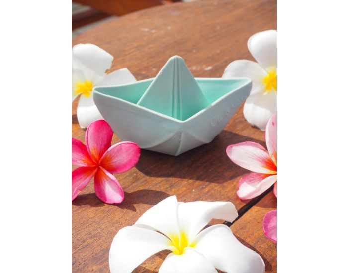 OLI ET CAROL Jouet de bain bateau Origami - D�s La Naissance (4)