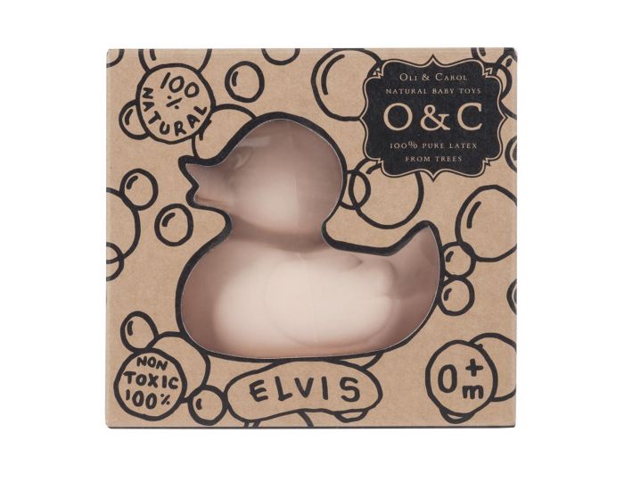 OLI ET CAROL Jouet de bain canard Elvis - Ds La Naissance (3)