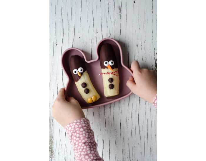 WE MIGHT BE TINY Bo�te � go�ter en Silicone - Lapin (1)