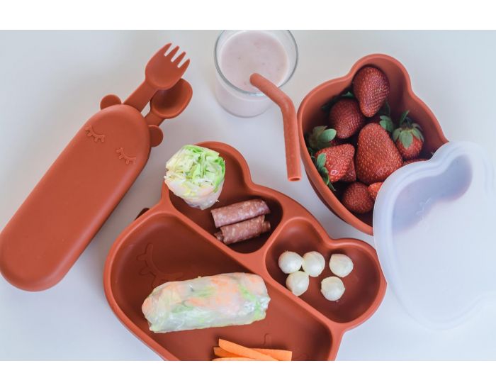 WE MIGHT BE TINY Couverts B�b� en silicone (8)