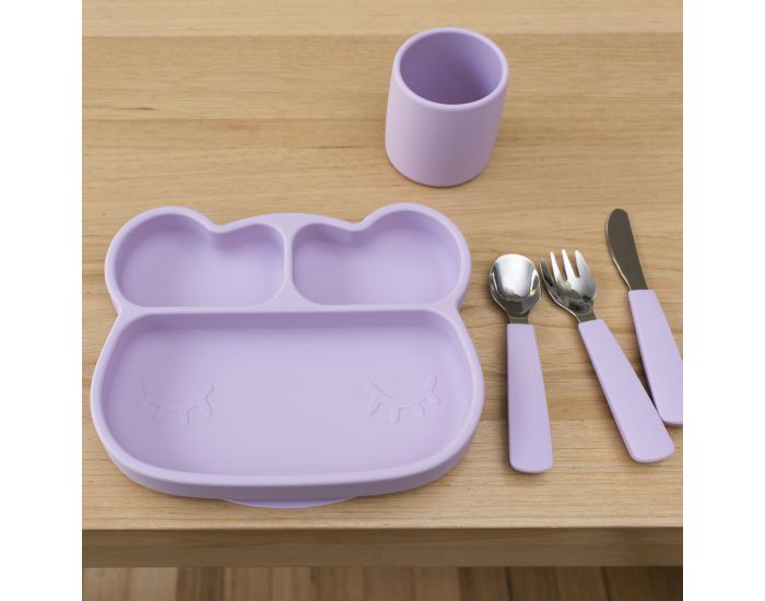 WE MIGHT BE TINY Assiette en Silicone - Ours - Ds 12 mois (2)