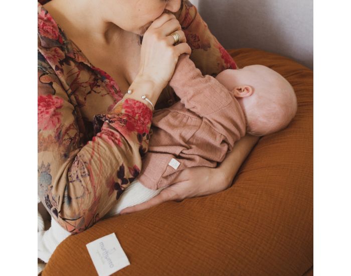 MURMUNTO ORGANICS Coussin d'Allaitement en Millet Biologique - 30x190cm (1)