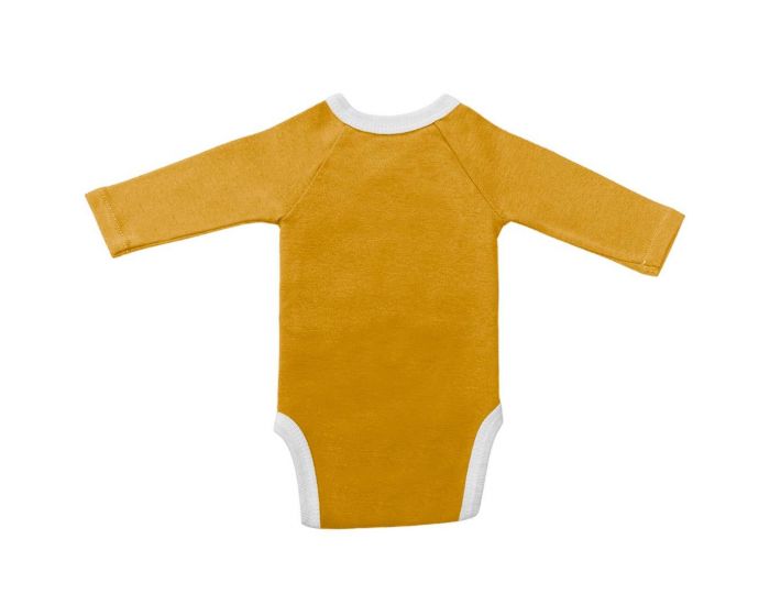 PREMIERS MOMENTS Body Manches Longues Crois� - 100% Coton Bio - Miel (1)