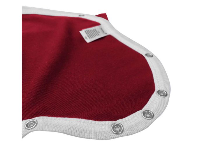 PREMIERS MOMENTS Body Manches Longues Crois� - 100% Coton Bio - Cerise (4)