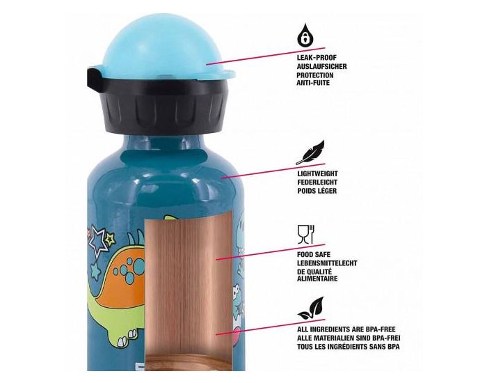 SIGG Gourde pour Enfant en Aluminium - Petit Dino - 0,3L (3)