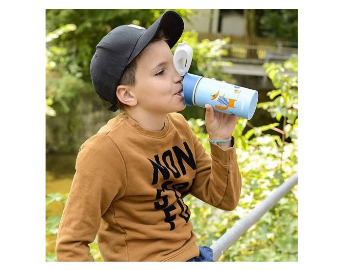 SIGG Gourde pour Enfant en Aluminium - Renard - 0,4L (1)
