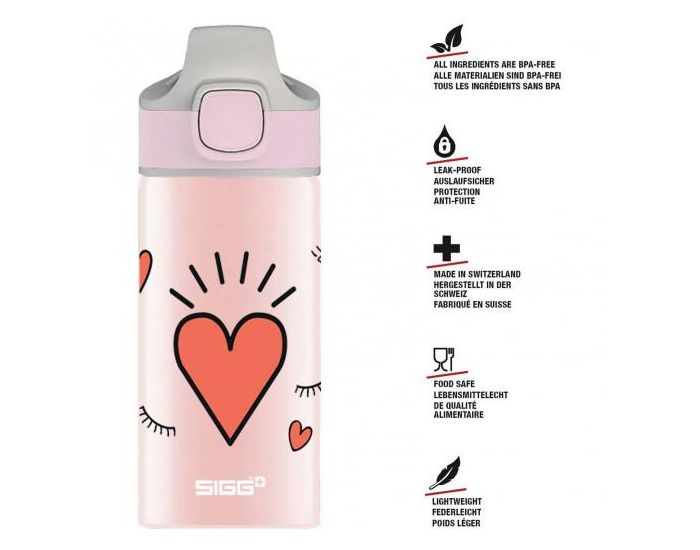 SIGG Gourde Aluminium Enfant - Girl Power - 400ml (7)