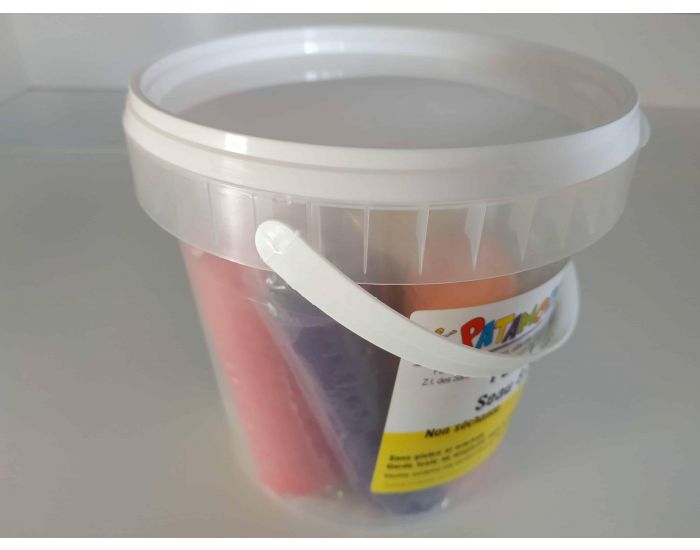 PATAMODE Pte  Modeler Vgtale Non Schante - Sceau 8 Batons Multicolores - Ds 3 ans (2)