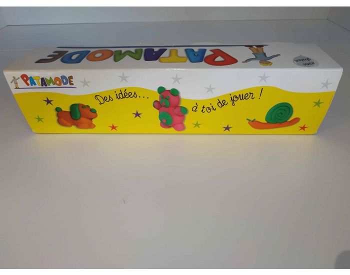 PATAMODE P�te � Modeler V�g�tale Souple - Couleurs Primaires -  4 pots 135 gr - D�s 3 ans (6)