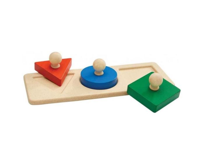 PLAN TOYS Puzzle d'encastrement 3 formes - D�s 12 mois (3)