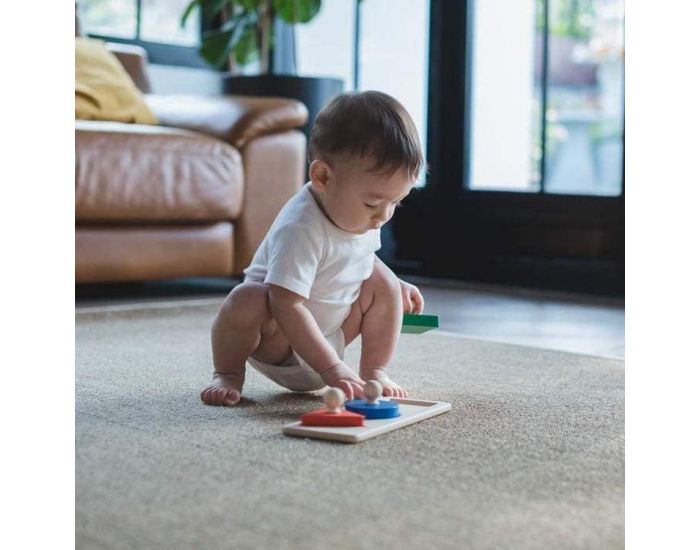 PLAN TOYS Puzzle d'encastrement 3 formes - D�s 12 mois (4)