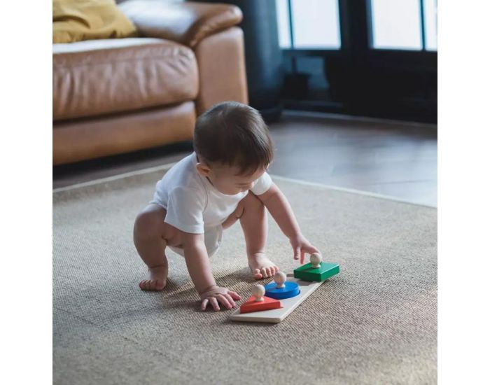 PLAN TOYS Puzzle d'encastrement 3 formes - D�s 12 mois (5)