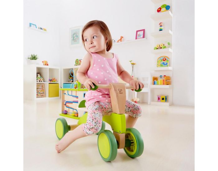 HAPE Porteur en bois Vert - D�s 12 mois (5)
