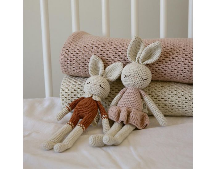 PATTI OSLO Doudou en Crochet - Lapin - D�s La naissance (5)