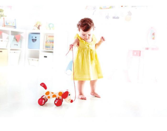 HAPE Jouet � Tirer - Chien Puppy - D�s 12 mois (2)