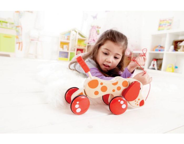 HAPE Jouet � Tirer - Chien Puppy - D�s 12 mois (5)