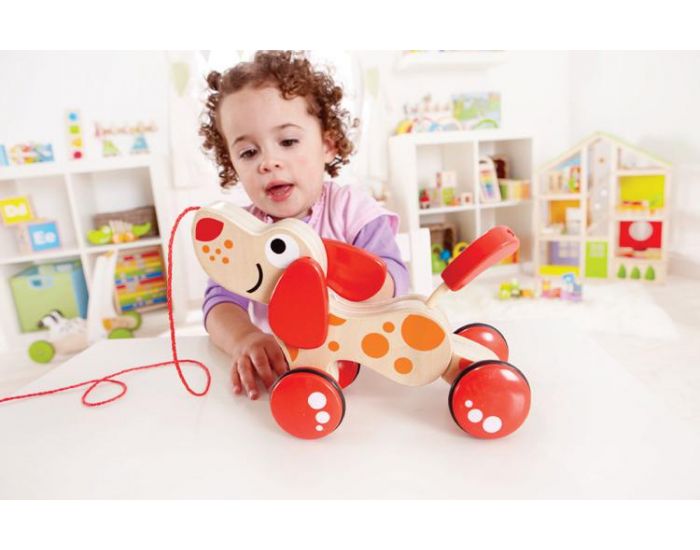 HAPE Jouet � Tirer - Chien Puppy - D�s 12 mois (7)