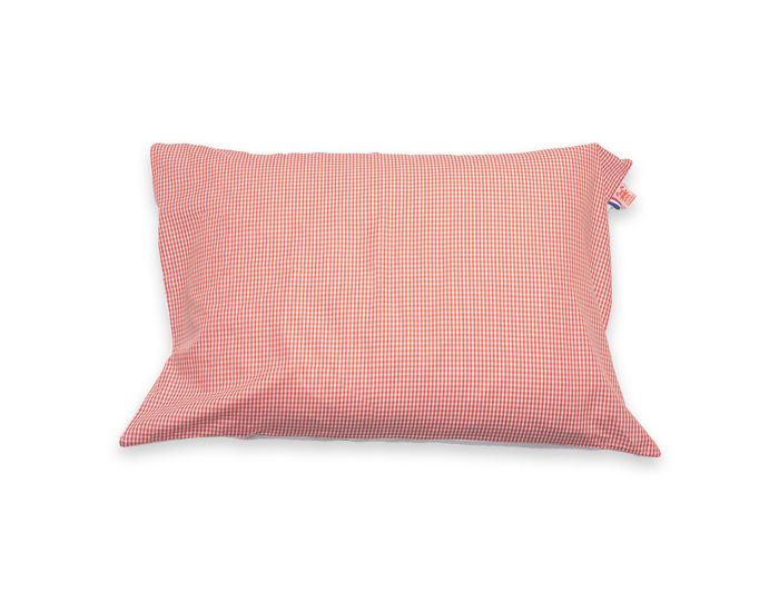 PAPATE Taie d'Oreiller en Coton Bio - Vichy (4)