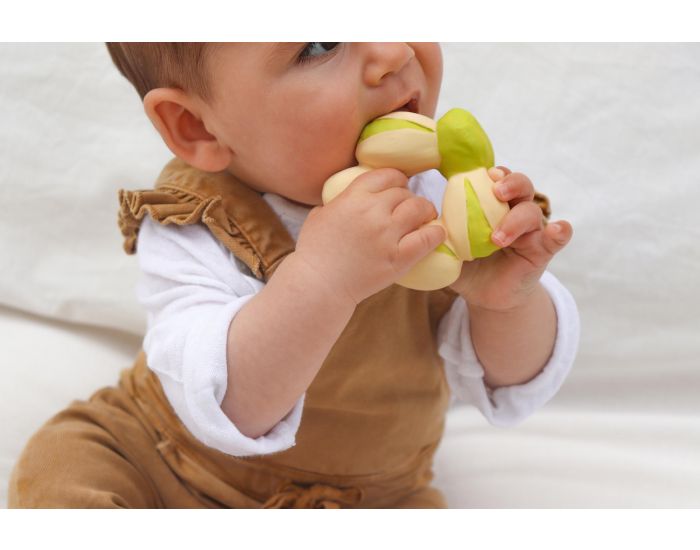 OLI ET CAROL Anneau de dentition Patricio la pistache (1)