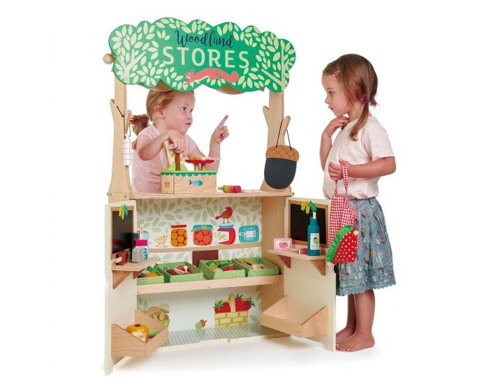 TENDER LEAF TOYS Marchande et Th��tre Woodland - D�s 3 ans (3)