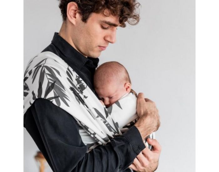 BABY ON EARTH Echarpe de Portage Bio Feuillage (2)